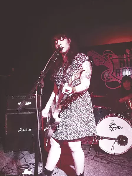 GIAC's Nina Diaz at Nightrocker Live - PHOTO BY ERICA MONZON