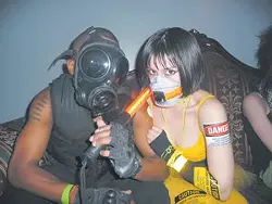 Jared Elliott and Jovanna Flor at Atomix