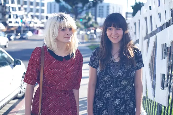 Kelli Mayo and Peyton Bighorse of Skating Polly - COURTESY