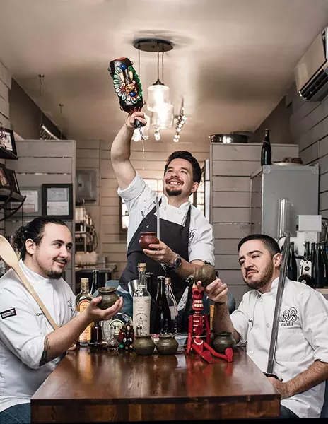 Left to right: Diego Galicia, Jesse Torres and Rico Torres - JOSH HUSKIN