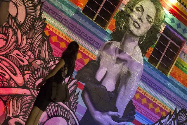 Luminaria was moved further north to the area surrounding the Southwest School of Art in 2014. - RICK CANFIELD