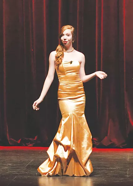 Madison Tinder, first place winner in vocal solo, 2011 - COURTESY PHOTO