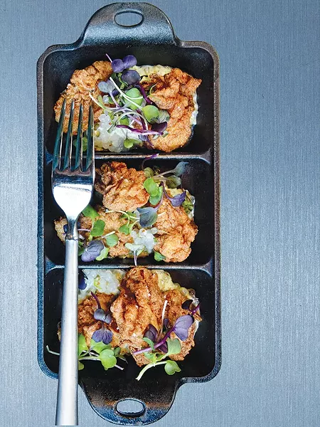 Masa Flash-fried Oysters