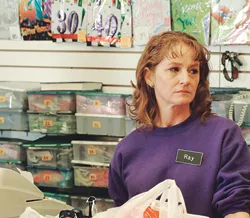 Melissa Leo as minimum-wage slave Ray Eddy in Frozen River.