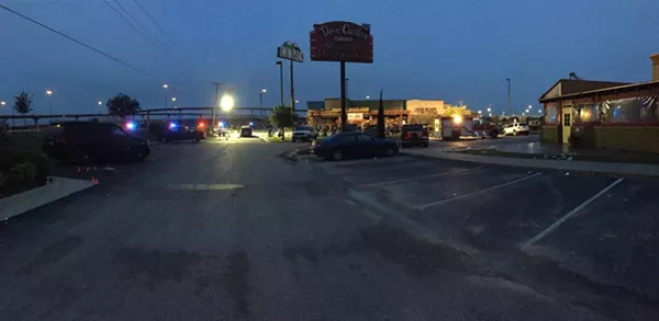 The morning after a massive biker brawl in Waco on Sunday that left nine dead and 18 injured. - WACO POLICE DEPARTMENT