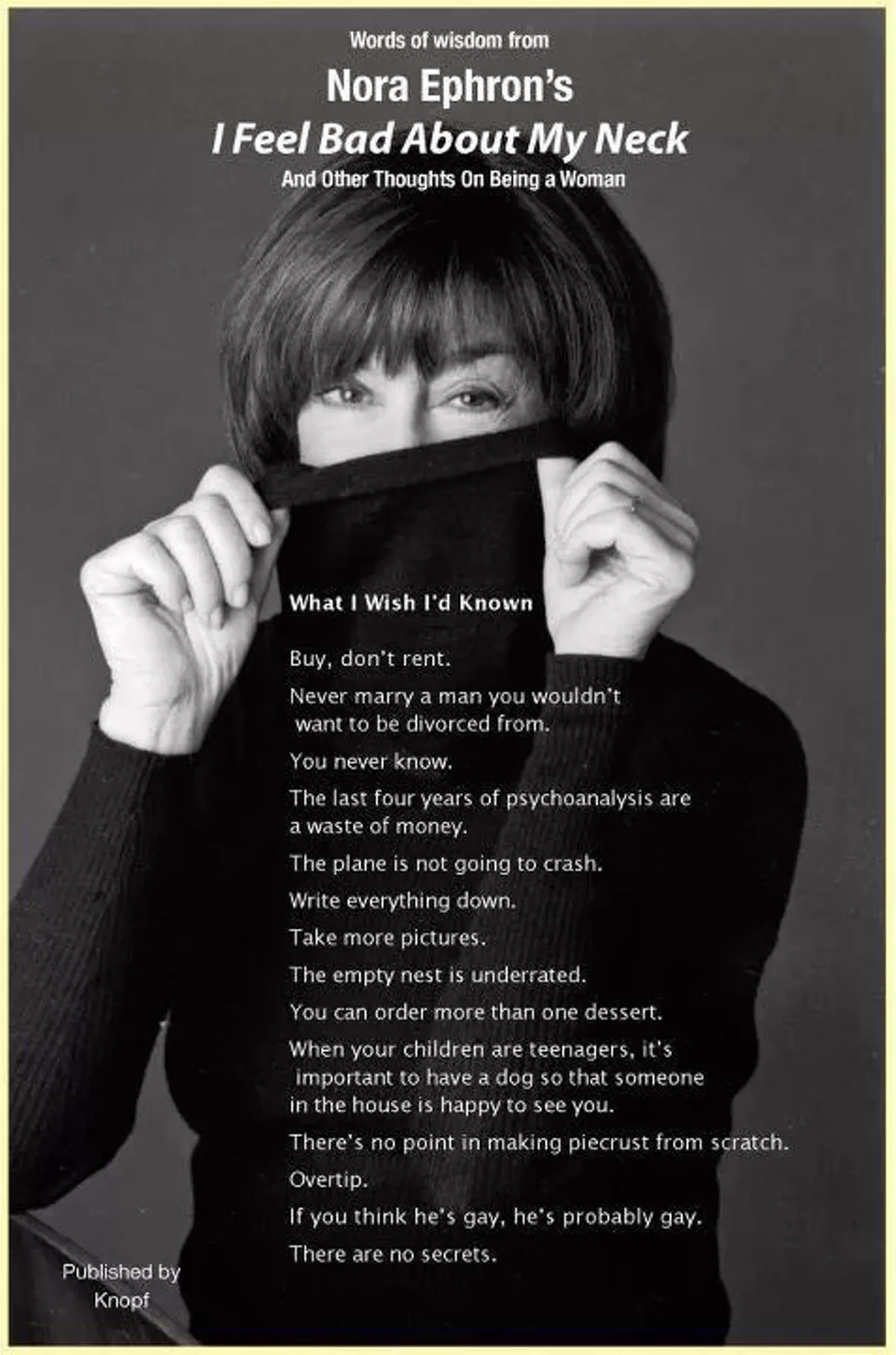 Nora Ephron Has Been Reading Stieg >> Nora Ephron A Charmed Life The Daily Nora Ephron Has Been Reading Stieg >> Nora Ephron A Charmed Life The Daily