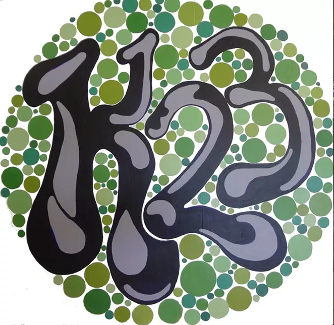 The Bubble font of K23 - VIA FACEBOOK
