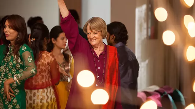 The always fabulous Maggie Smith in The Second Best Exotic Marigold Hotel - COURTESY