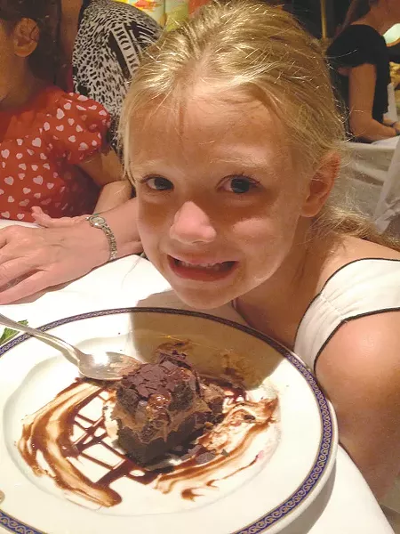 This mini foodie inherited Dady’s love of cuisine - COURTESY PHOTO