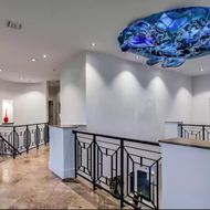 A San Antonio mansion with installations from local glass artist Gini Garcia is on the market