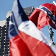 Travis Park's Confederate Monument Has Been Removed