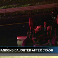 Driver Rolls Vehicle Over Loop 1604 Bridge, Abandons Daughter with Broken Leg in Wreckage