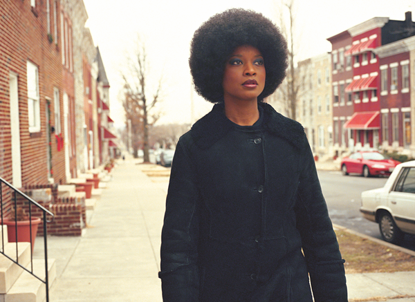 "Baltimore Series (Angela in Blue No. 1)" - ISAAC JULIEN
