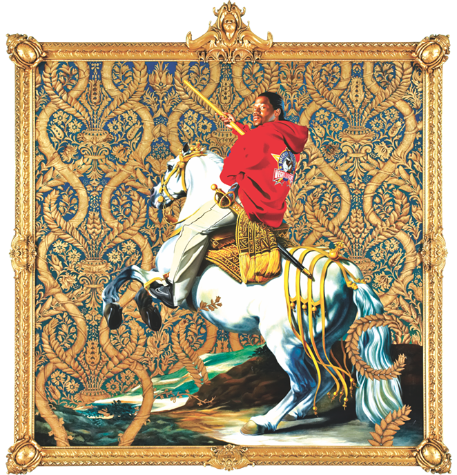 "Equestrian Portrait of the Count-Duke Olivares" - KEHINDE WILEY
