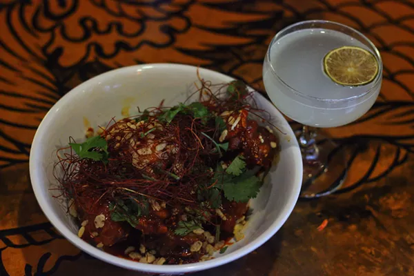 Korean Wings and a Hot Joy Daquiri - INSTAGRAM/@DRINKING.IN.SA