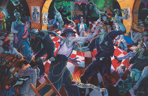 “Kill the Pachuco Bastard!” - VINCENT VALDEZ