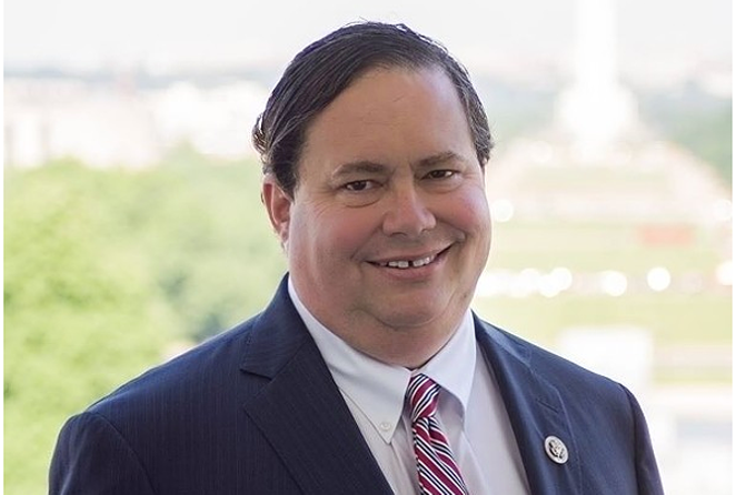 Blake Farenthold resigned as a U.S. Representative after revelations surfaced that he used taxpayer money to pay a woman who accused him of sexual harassment. - TWITTER / @FARENTHOLD