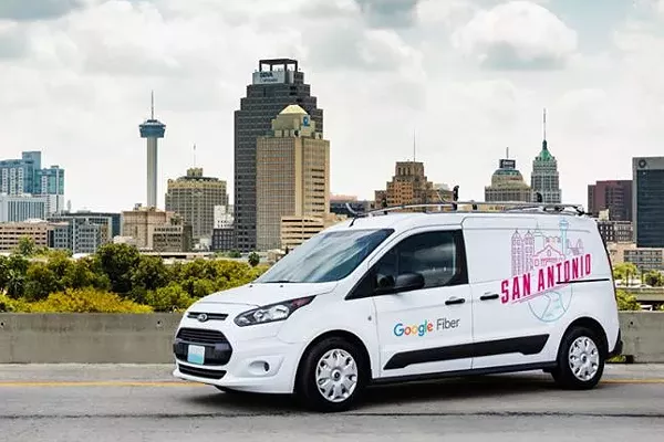 Google Fiber began building out its San Antonio fiber optic network late last year. - VIA GOOGLE FIBER'S FACEBOOK PAGE
