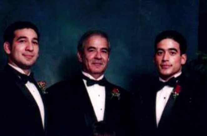 (L-R) Michael LaHood Jr., Michael LaHood Sr., Nico LaHood - NETFLIX