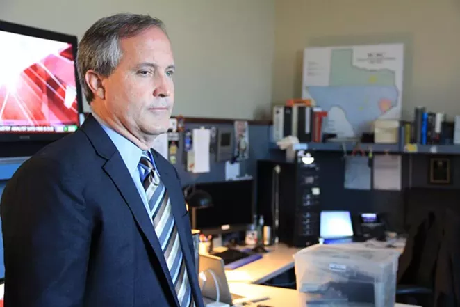 Texas AG Ken Paxton's filing claims EPA regulations will financially harm Bexar and surrounding counties. - VIA THE TEXAS ATTORNEY GENERAL'S OFFICE