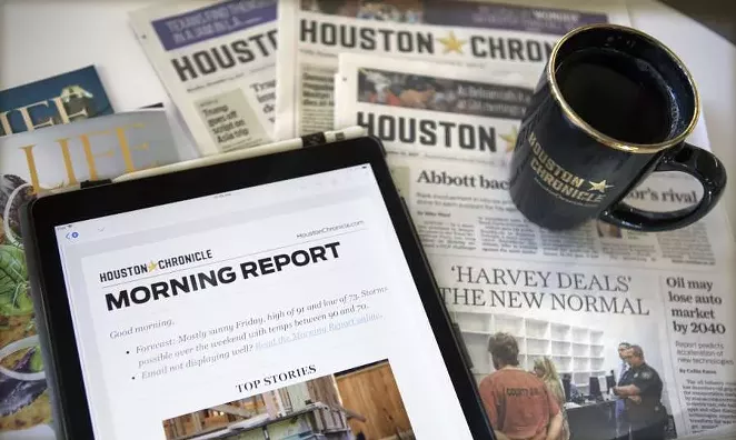 VIA THE HOUSTON CHRONICLE'S FACEBOOK PAGE