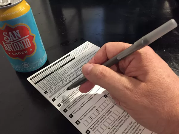 Drinking beer and registering to vote are not mutually exclusive pursuits. - SANFORD NOWLIN