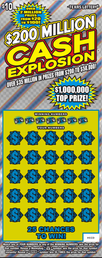 COURTESY OF TEXAS LOTTERY