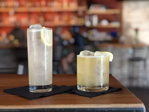 The Song of Rebellion (left) and Connecticut Casual (right) will raise funds for S.A. Youth Literacy at Still Golden Social House. - JESS ELIZARRARAS