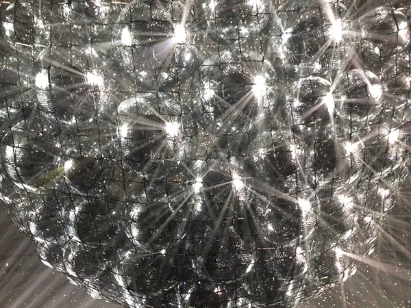 “Light Leaks” by Kyle McDonald and Jonas Jongejan. One of the many art installations at 2017 D4N. - CHRIS CONDE