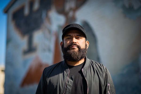 Marco Cervantes aka Mexican Stepgrandfather (Mexstep) is a rapper and director of UTSA's Mexican-American studies program. - FRANCISCO CORTES