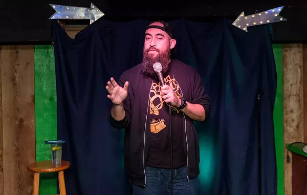 Comedian Larry Garza - JAIME MONZON