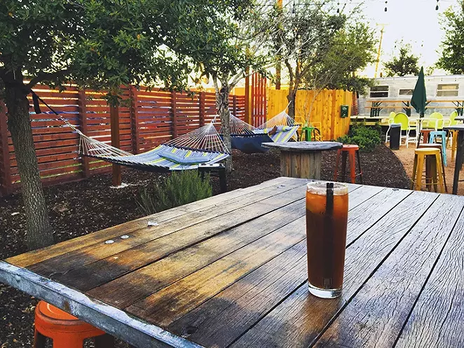 Burleson Yard Beer Garden - JESSICA ELIZARRARAS