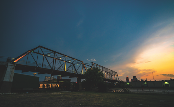 The Hays Street Bridge was once the primary connection between downtown and the predominantly African-American East Side. - SIGGI RAGNAR