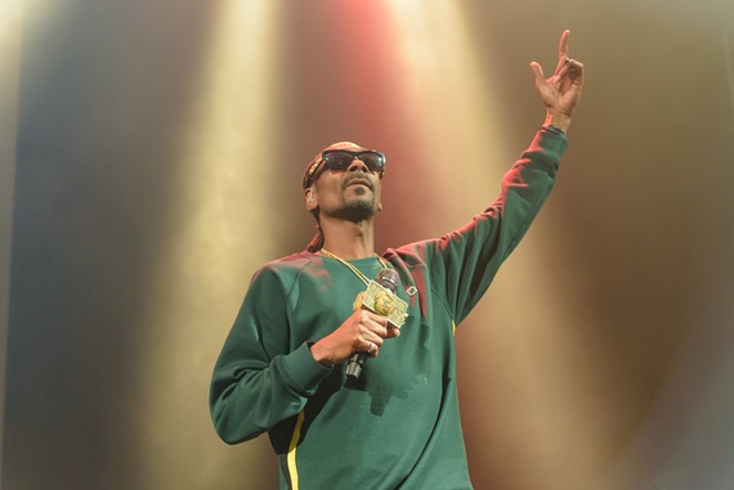 Snoop Dogg is no longer headlining the inaugural Essex Arts & Music Fest. - JAIME MONZON