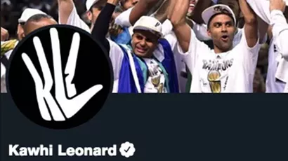 TWITTER / @KAWHILEONARD