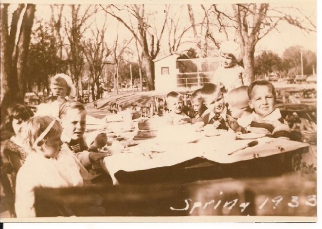 Local children enjoy Kiddie Park, spring 1933. - KIDDIEPARK.COM