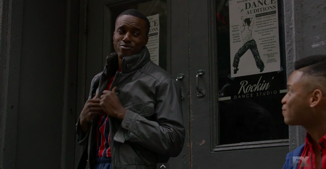 Karma and Ryan Jamaal Swain sharing a moment on screen - SCREEN GRAB, POSE EPISODE 5