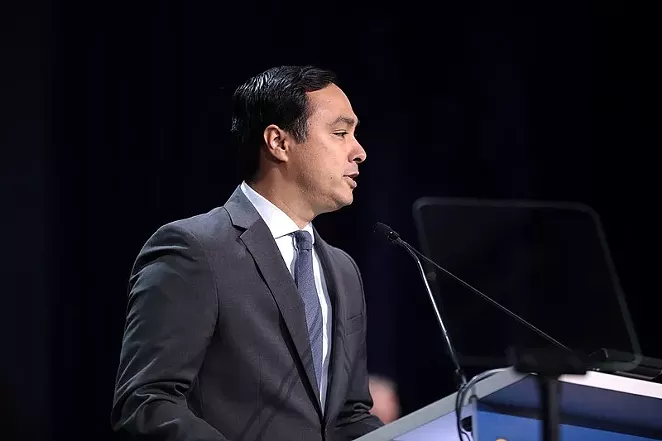 U.S. Congressman Joaquin Castro speaks at the 2019 California Democratic Party State Convention. - WIKIPEDIA COMMONS / GAGE SKIDMORE