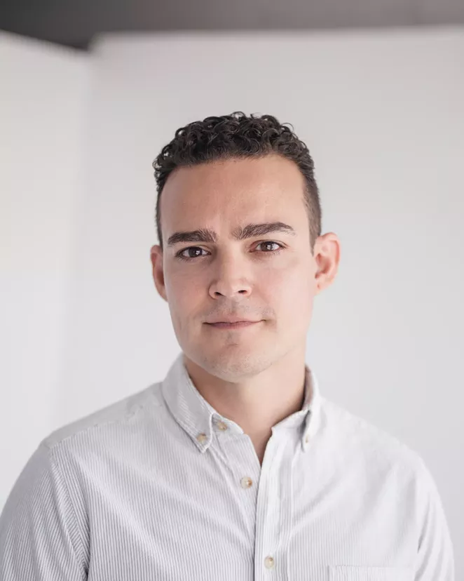Mark Menjivar, pictured - JOSH HUSKIN