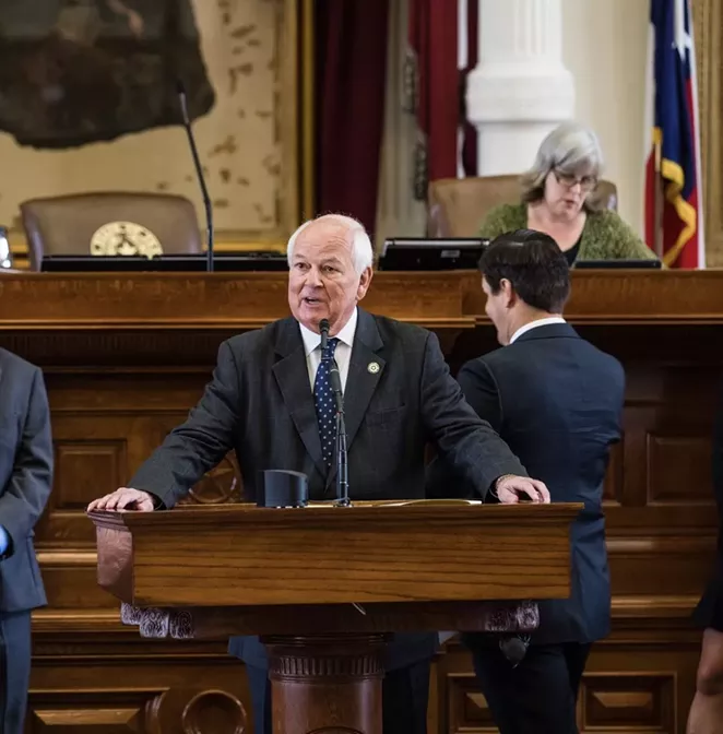 Texas State Rep. Steve Allison holds one of 22 GOP seats in the Texas House targeted by Democrats. - TWITTER / @STEVEFORTX