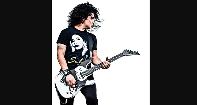 Guitarist Chris Perez is among the performers scheduled for this year's Tejano Music Awards Fan Fair. - FACEBOOK / TEJANO MUSIC AWARDS