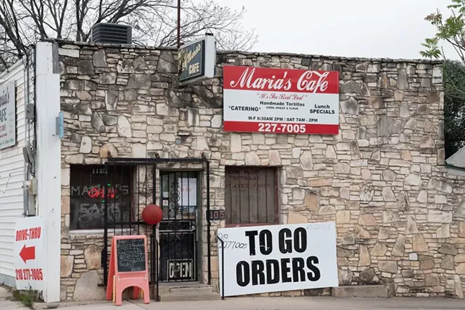Maria’s Cafe is located at 1105 Nogalitos St. Photo by - V. FINSTER | HERON CONTRIBUTOR