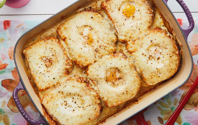 Copa's Croque Madame casserole - COURTESY COPA WINE BAR
