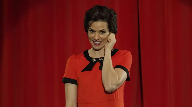 Lisa Ferris as Carol Burnett in Pipe Dream - COURTESY OF WATERMARK FILMS