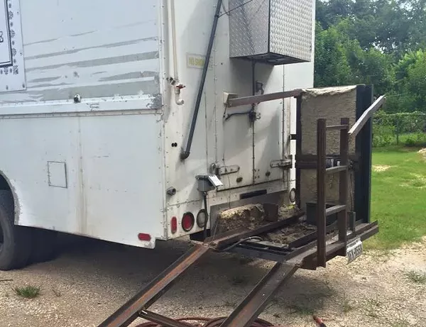 The scene of the crime. - BRANDON MCKELVEY/FACEBOOK