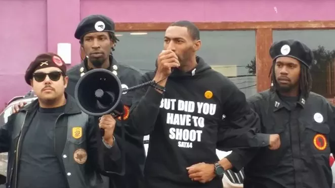 Justice for Marquise Rally organized by Marquise Jones' aunt, Deborah Jones Bush. - DEBORAH JONES BUSH