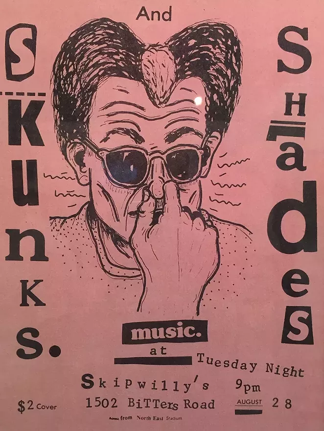 A poster for D.C.’s Skunks. - MATT STIEB