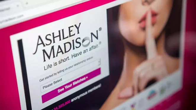 Three city employees tied to Ashley Madison hack. - ASHLEY MADISON