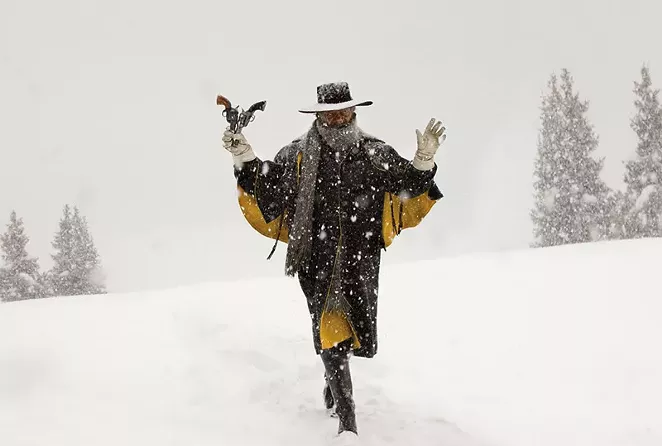 Samuel L. Jackson in The Hateful Eight. - COURTESY