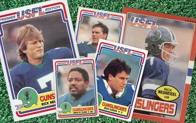 The San Antonio Gunslingers played at Alamo Stadium for just two seasons. - SAN ANTONIO CURRENT